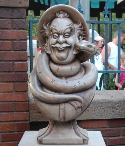 Bust of Bertie Dread from Walt Disney World Haunted Mansion