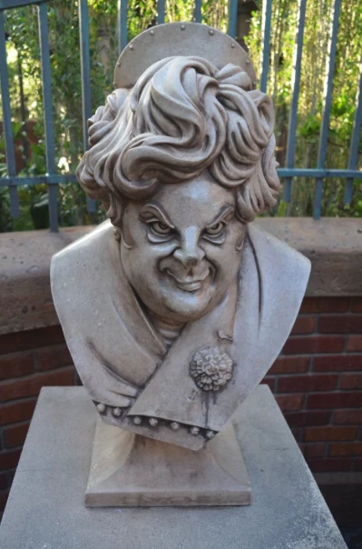 Bust of Florence Dread from Walt Disney World Haunted Mansion