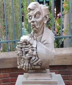 Bust of Jacob Dread from Walt Disney World Haunted Mansion